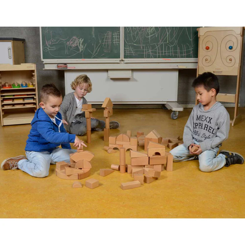 Wooden Block Set 92 Pcs