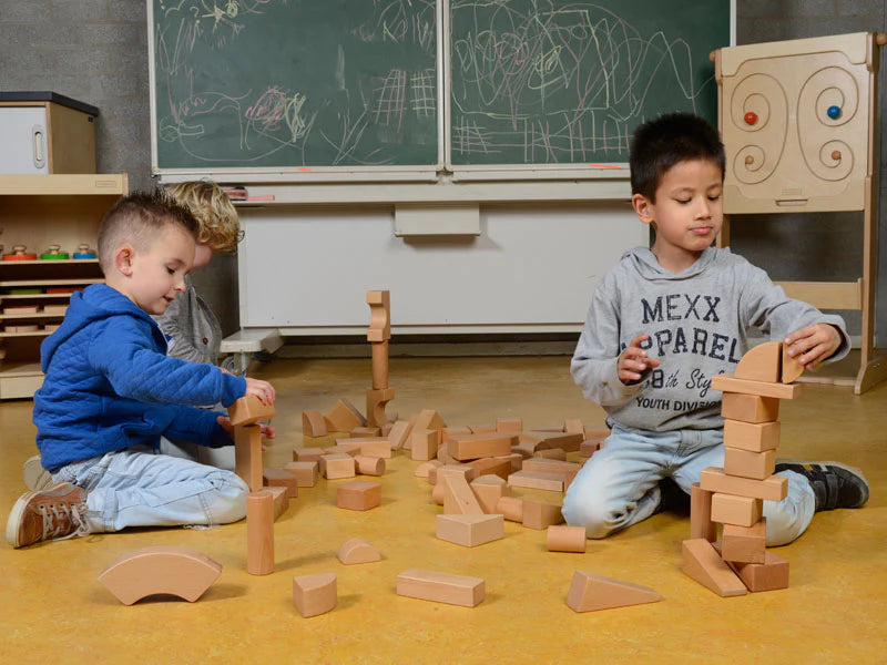 Wooden Block Set 92 Pcs