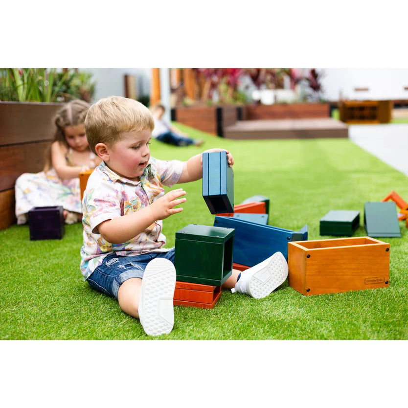 Outdoor Hollow Colour Block Set 27Pc