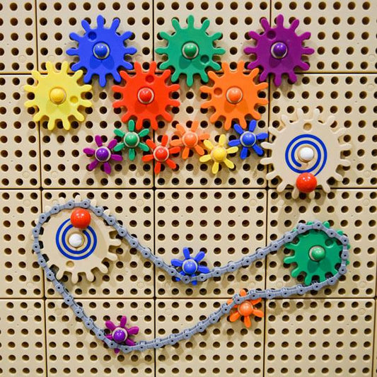 STEM Wall Gears & Chain 39Pc