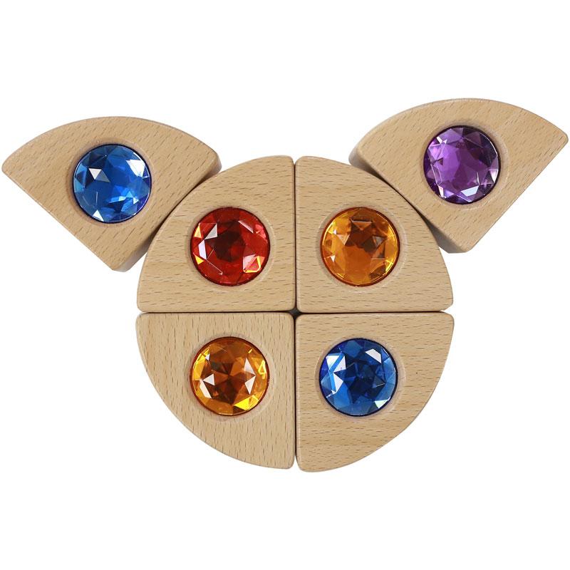 Gemstone Blocks 40Pc Set
