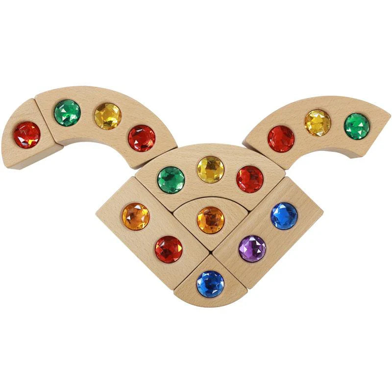 Gemstone Blocks 40Pc Set