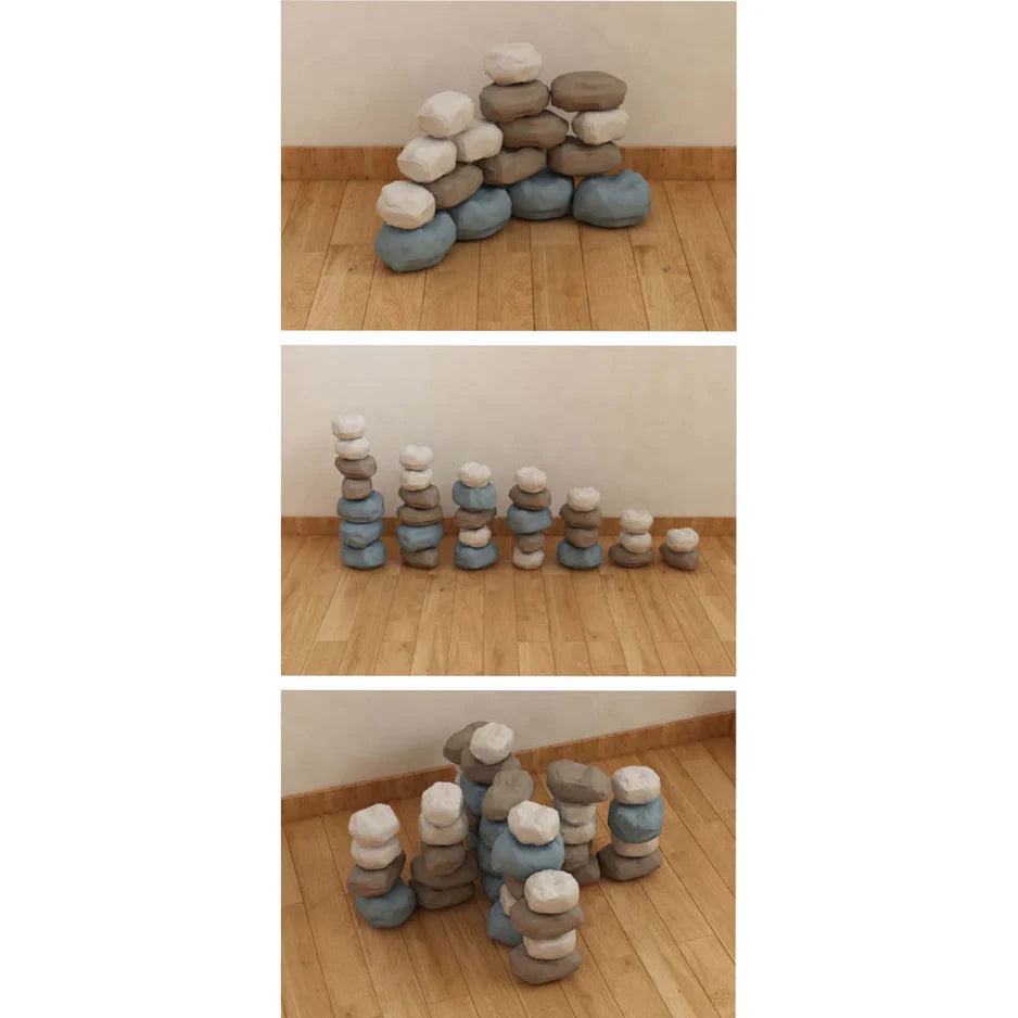 Soft Foam Building Rocks 40 Pc Set