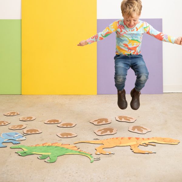 Freckled Frog-Chasing Dinosaurs!