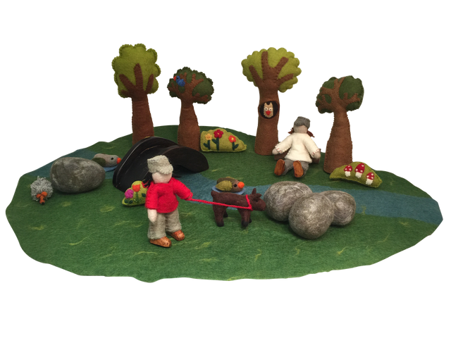 Papoose-River Play Mat Set 20pc