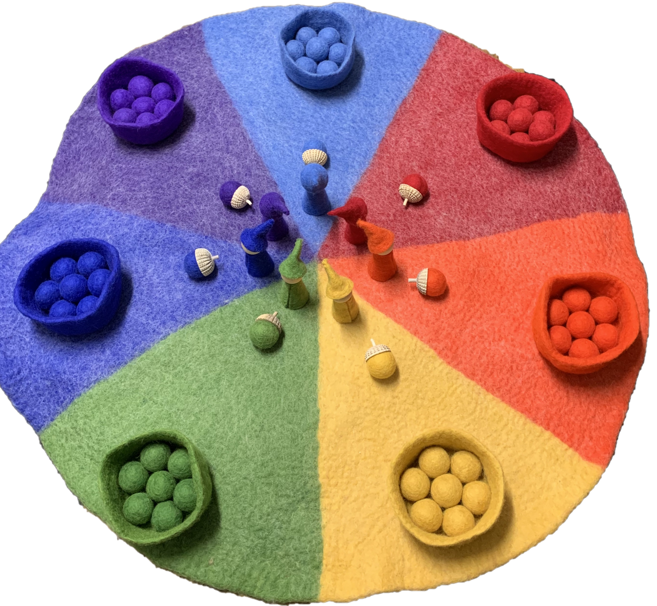 Papoose-Rainbow Mat 90cm