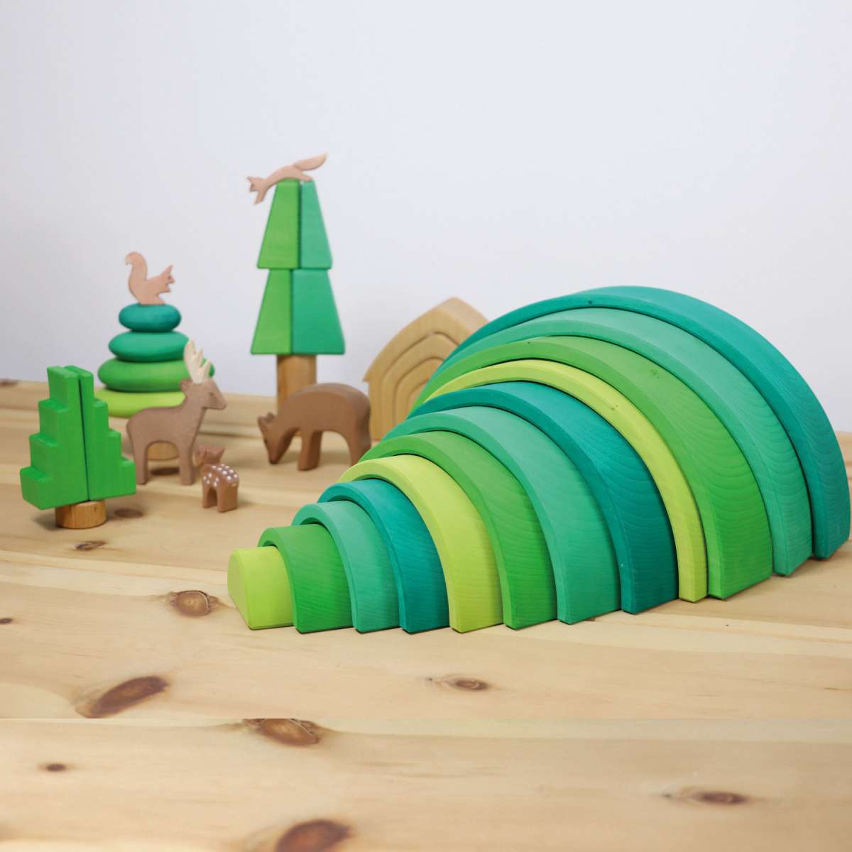 Grimm’s Rainbow Large Forest Green