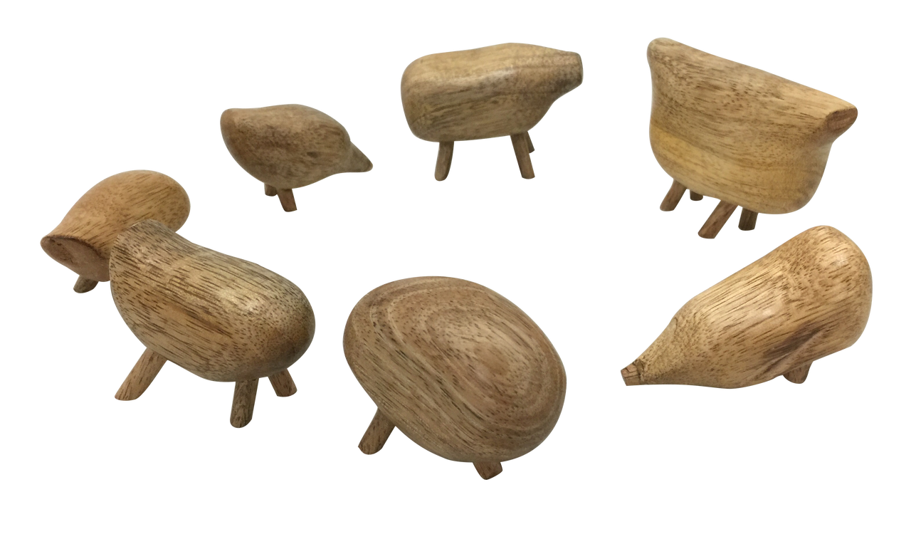 Papoose Pebble Animals-7 Mango