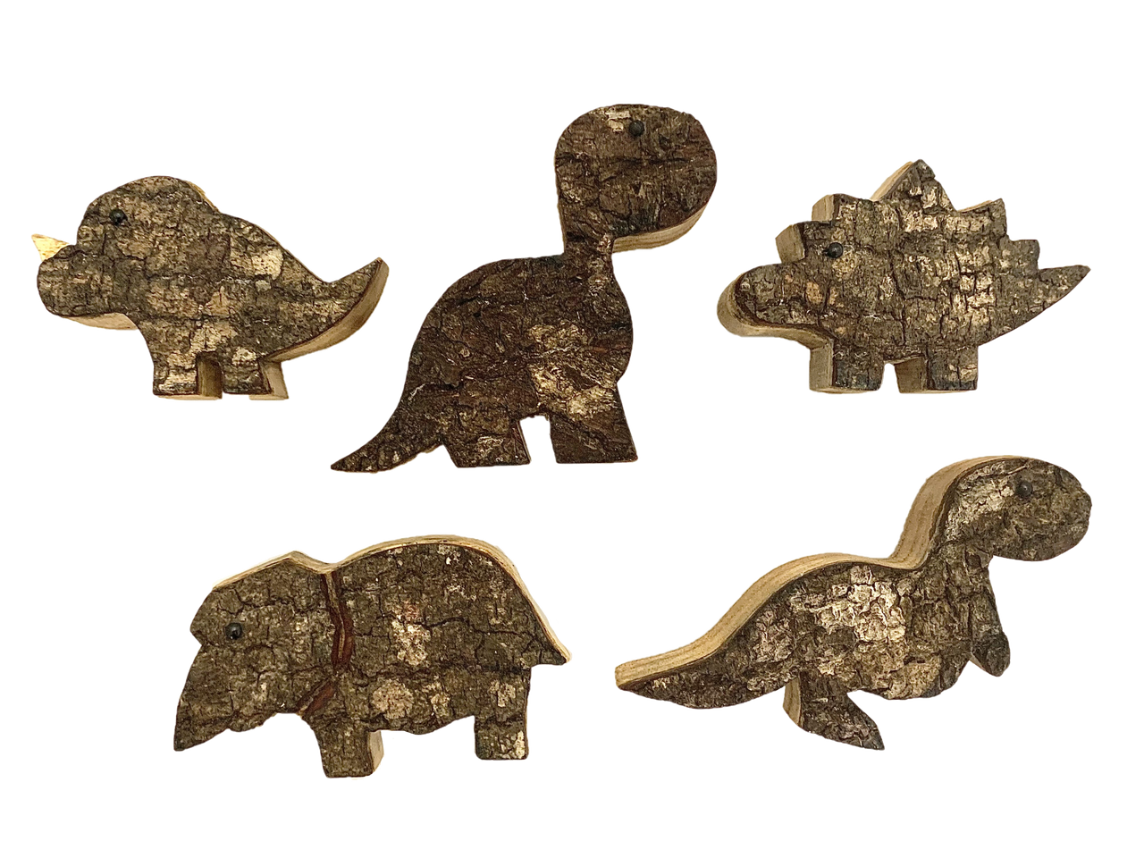 Papoose Woodland Dinosaurs/5pc