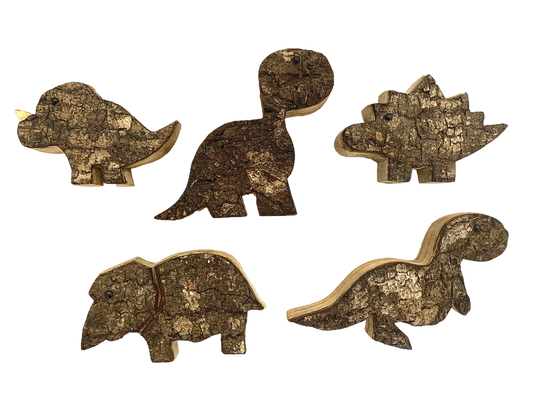 Papoose Woodland Dinosaurs/5pc