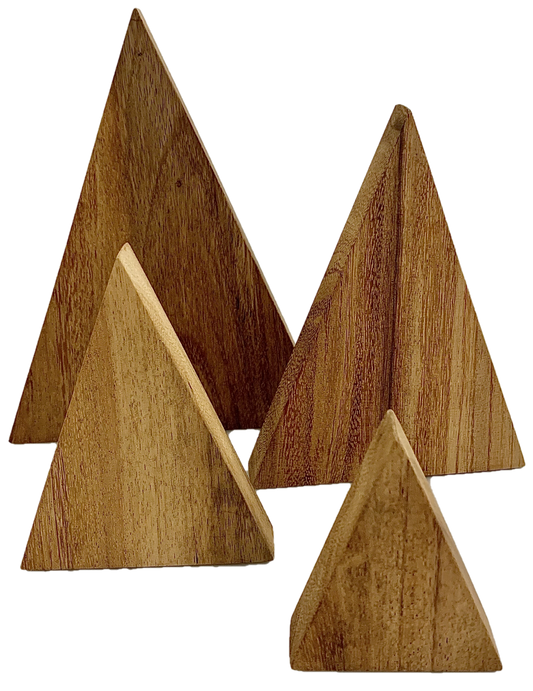 Papoose Mountain Range Rustic/4pc