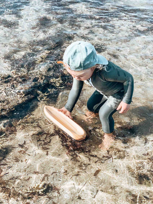 Explore Nook-Wooden Toy Boat Canoe
