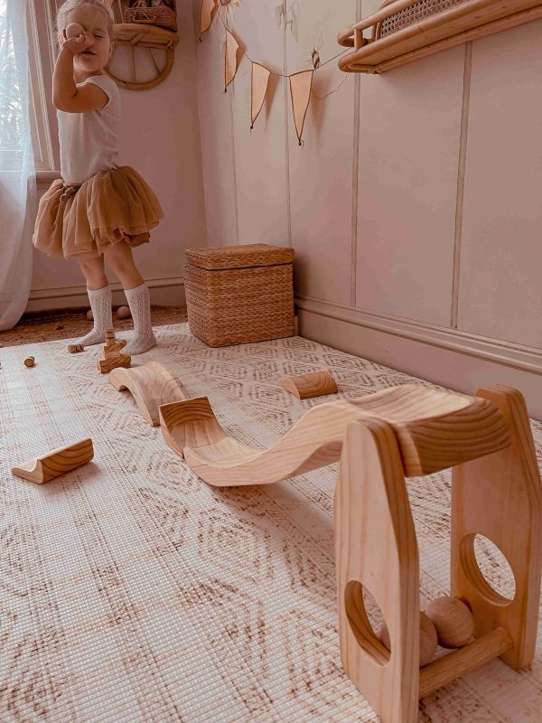 Explore Nook Smash Jump & Roll/ Large Wooden Ball Run