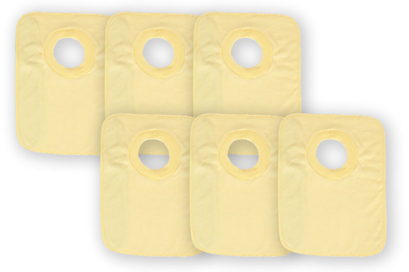 Pull Over Bibs – 6 pkt – Yellow
