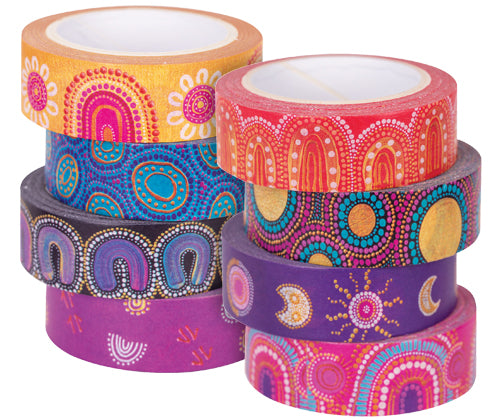 Washi Tape – Contemporary Australian Indigenous 8s