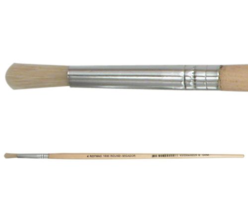 Hog Hair Brush #6 Round 12’s