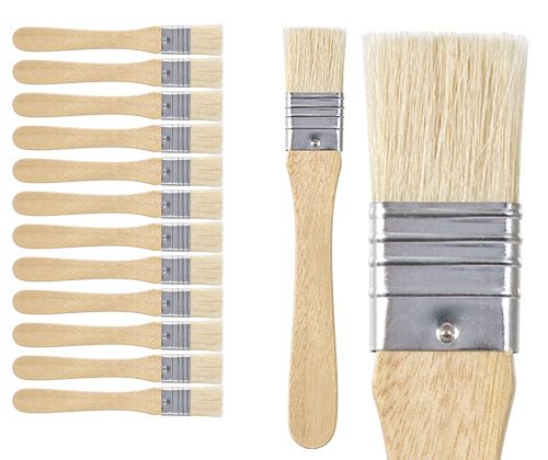 Wide Flat Brush 50mm 12’s
