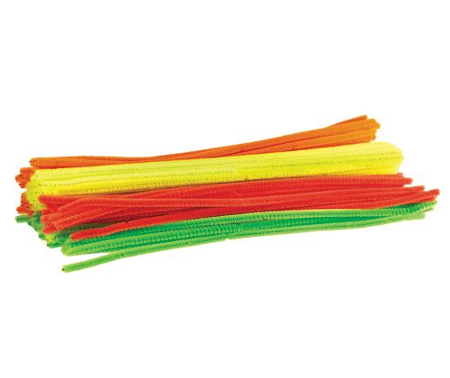 Chenille Fluro Stem 30cm 100’s