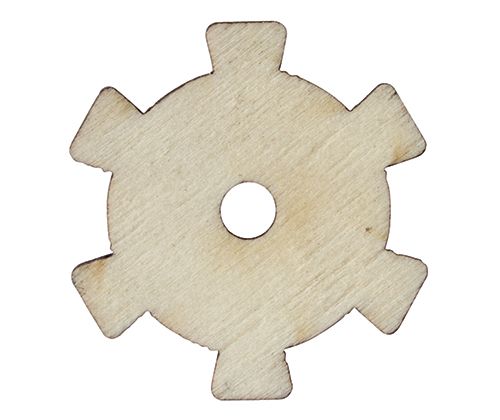 Wooden Gears & Cogs Asst 100’s