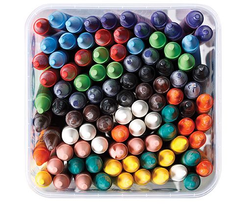 Giotto Cera Wax Pastel Pot 96 pcs