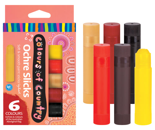 Slicks by Zart Colours of Country Slicks Ochre 6s