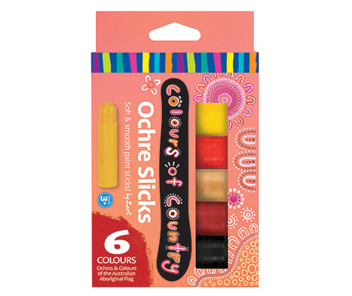 Slicks by Zart Colours of Country Slicks Ochre 6s