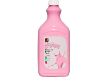 EC Splash Classroom Acrylic Paint 2lt- Cup Cake (Pink)