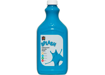 EC Splash Classroom Acrylic Paint 2lt - Peppermint (Turquoise)