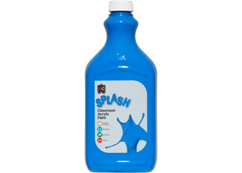 EC Splash Classroom Acrylic Paint 2lt- Sky (Cobalt)