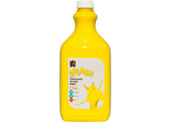 EC Splash Classroom Acrylic Paint 2lt- Sunshine (Yellow)