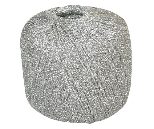 Metallic Yarn 20g Silver