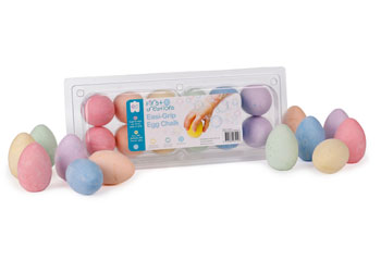 Easi-Grip Egg Chalk-12pk