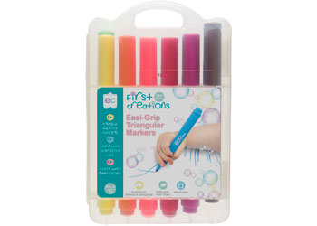 EC-Easi-Grip Triangular Markers Packet of 12