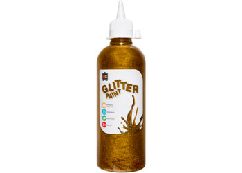 EC-Liquicryl Glitter Paint -Gold 500ml
