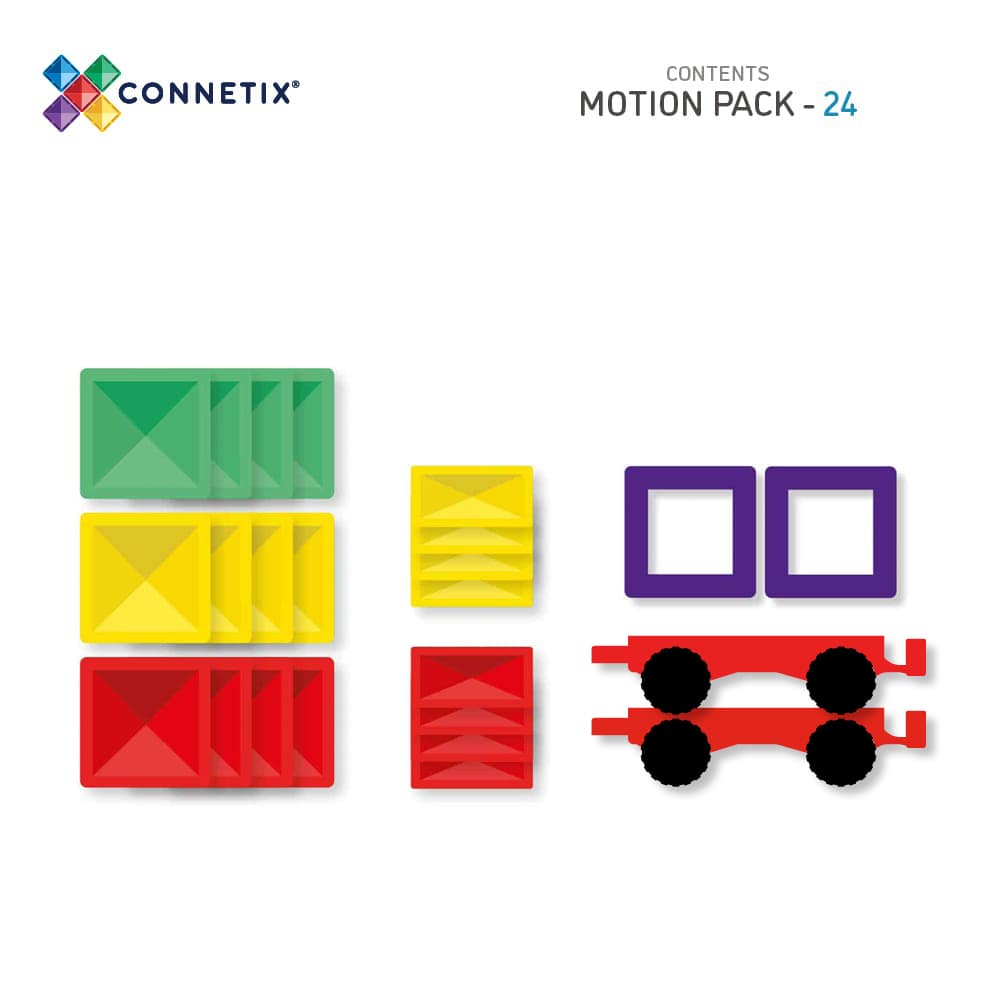 Connetix-Rainbow Motion Pack 24 pc