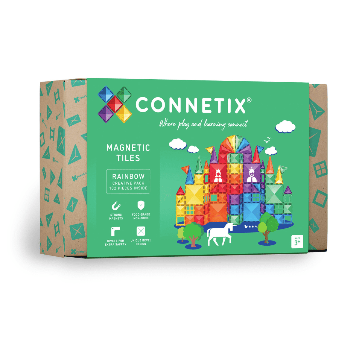 Connetix-Rainbow Creative Pack 102 pc
