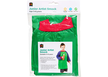 EC-Junior Artist Smocks Green and Blue