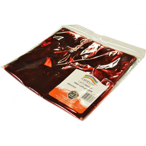 RAINBOW CELLOPHANE 900mm X 500mm 20 Sheets