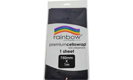 RAINBOW CELLOPHANE 500mm X 750mm 12 Sheets (Purple)