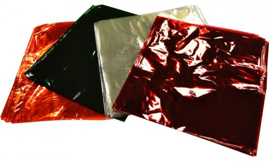 RAINBOW CELLOPHANE 900mm X 500mm 20 Sheets