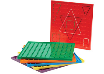 Geoboard Large Set of 6
