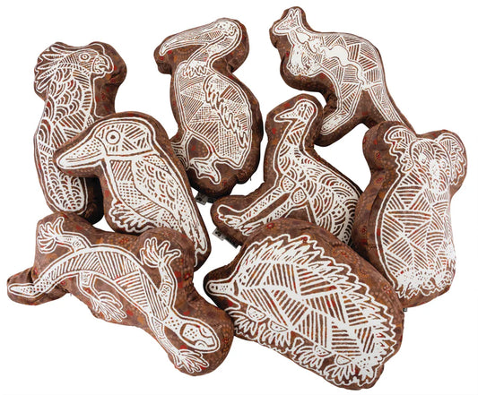 Gumbula Land Animals Cushions - Set 8