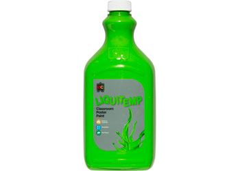 EC Liquitemp Poster Paint 2lt - Leaf Green