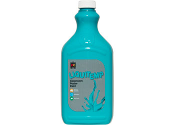 EC Liquitemp Classroom Poster Paint 2LT - Turquoise