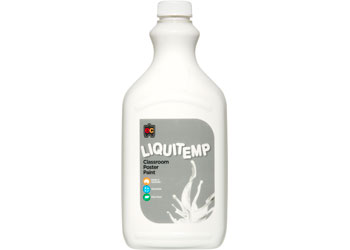 EC Liquitemp Classroom Poster Paint 2lt - White