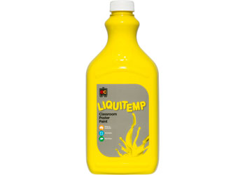EC Liquitemp Classroom Poster Paint - Brilliant Yellow