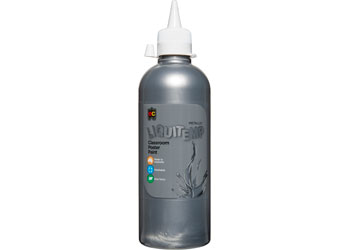 EC Liquitemp Metallic Paint 500ml - Silver