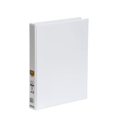 Binder Insert Marbig A4 Clearview 3 D-RING 25mm White