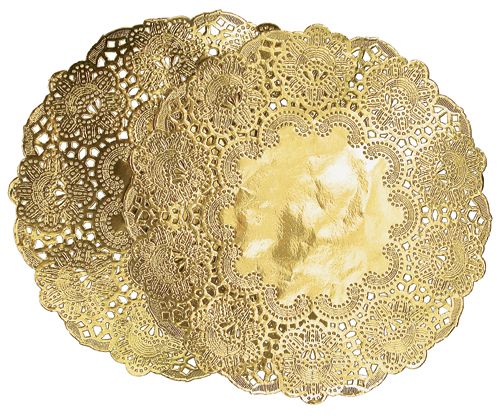 Doyleys Metallic 21cm 50’s Gold