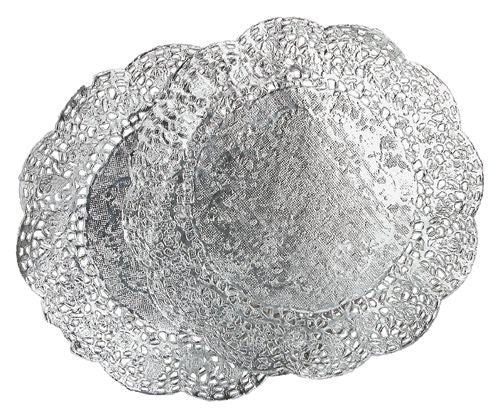 Doyleys Metallic 21cm 50’s Silver